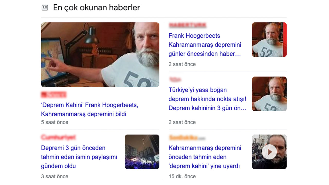 depremi doğru bildi haberleri