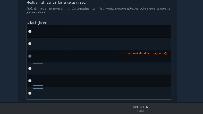 steam hediye kartı