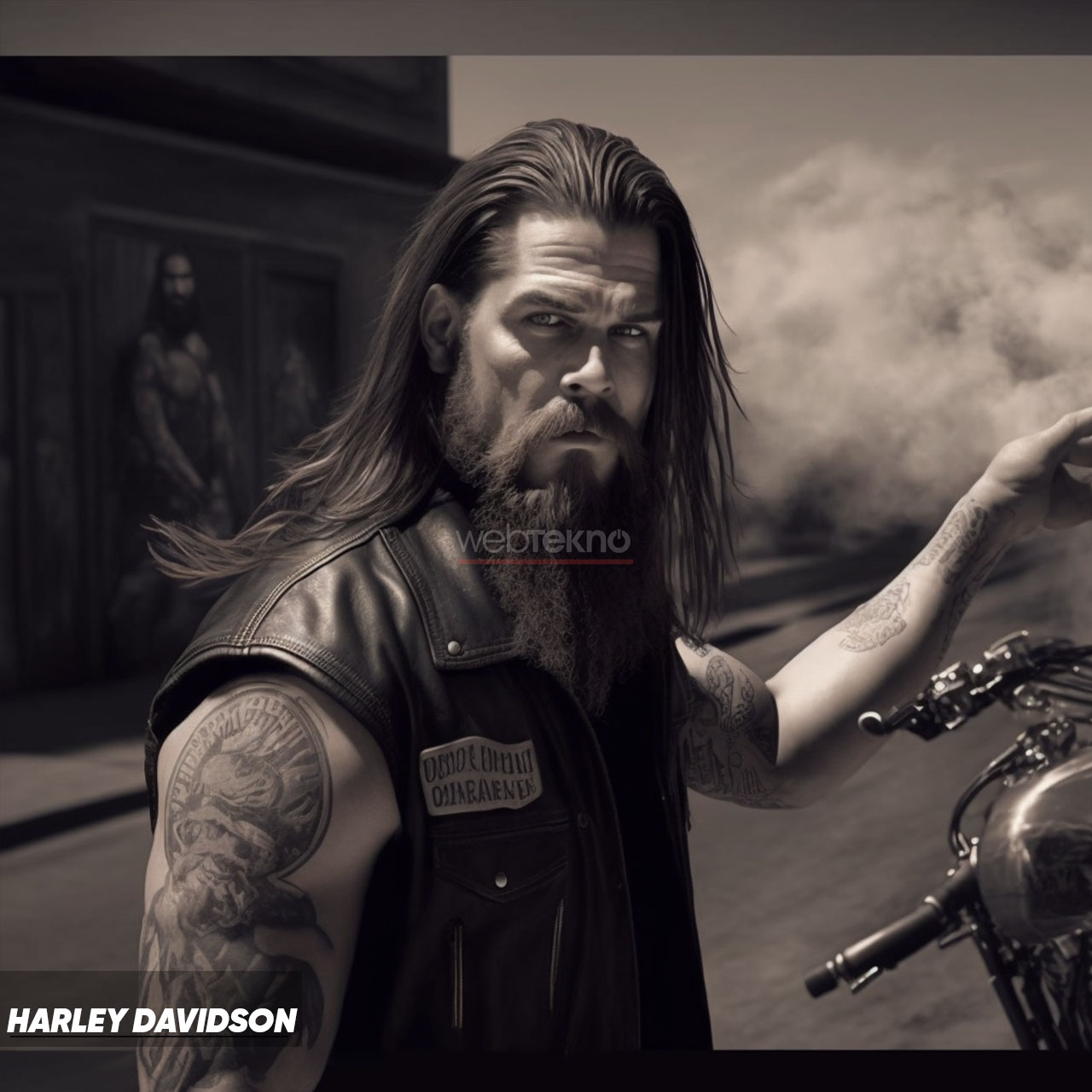 Harley Davidson insan vakası